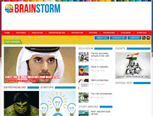 Tablet Screenshot of brainstormuae.com